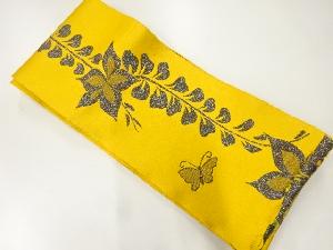 藤模様織出し浴衣帯